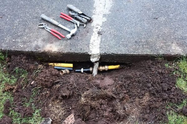 Viðgerð á snjóbræðslu